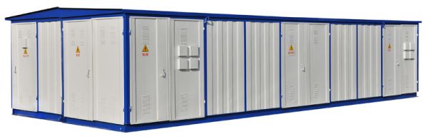 Підстанції трансорматорні комплектні КТПБ-400...2500/10(6)0,4 У1 (для міських мереж) блокові